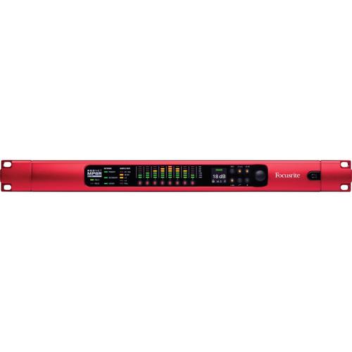 Focusrite REDNET MP8R 8 Channel Remote-Controlled Mic Pre And Ad For Dante - Red One Music