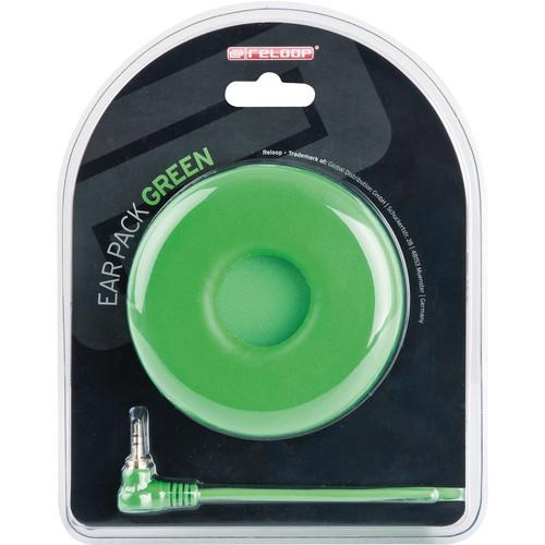 Reloop Ear Pack Green Replacement Helix Cord And Earcup Pair - Red One Music