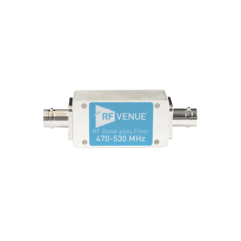 RF Venue BPF470T530 RF Band-Pass Filter, 470-530MHz Frequency