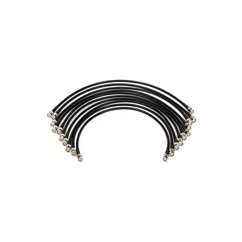 RF Venue RG8X2.0-10 Premium RG8X BNC Interconnect Cables 10-Pack - 2'