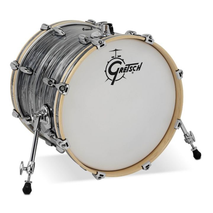 Gretsch Drums RN2-1418B-SOP Renown Bass Drum (Silver Oyster Pearl) - 18" x 14"