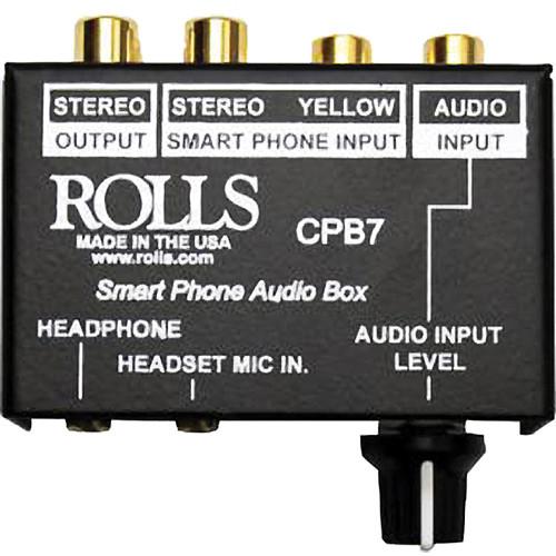 Rolls Cpb7 Smartphone Breakout Box - Red One Music