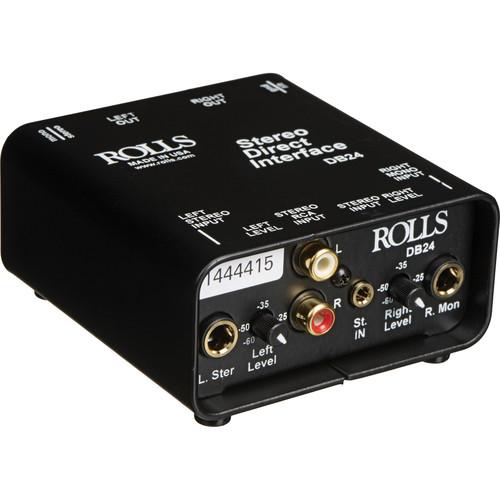 Rolls DB24 Stereo Direct Interface - Red One Music