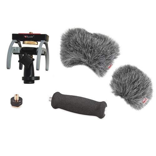 Rycote 046023 Windshield And Suspension Kit For Zoom H6 Portable Recorder - Red One Music