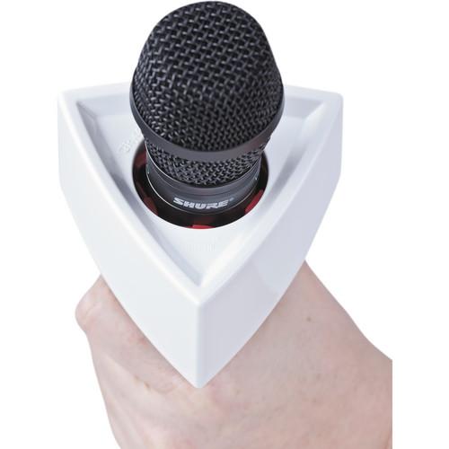 Rycote 107308 Triangle Mic Flag White - Red One Music