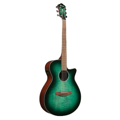 Ibanez AEG70EBH Grand Concert Acoustic-Electric Guitar (Emerald Burst)
