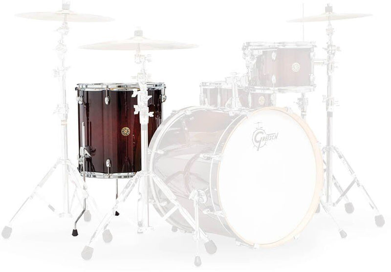 Gretsch Drums CM1-1616F-SDCB Catalina Tom en érable 40,6 x 40,6 cm (Satin Deep Cherry Burst)