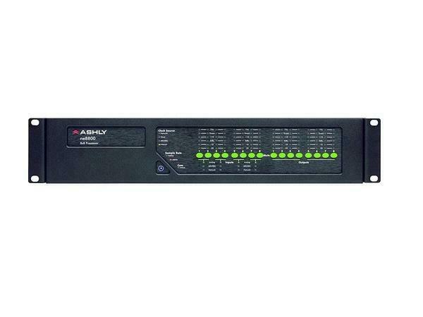 Ashly NE8800MST 8x8 Protea DSP Audio System Processor with 4Ch Mic Inputs