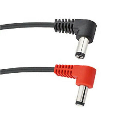 Voodoo Lab PPL6-R12 DC cable with 2.1 mm and 2.5 mm right angle barrel, reverse polarity - 12"