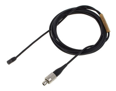 Sennheiser MKE 2-4 Gold-C Gold Series Série omnidirectionnelle Microphone de condenseur Lavalier (pas d'accessoires, noir)