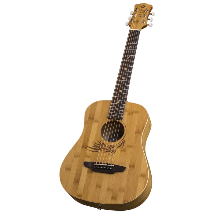 Luna SAF BAMBOO Safari Bamboo 3/4 Travel Guitar (Satin Natural)