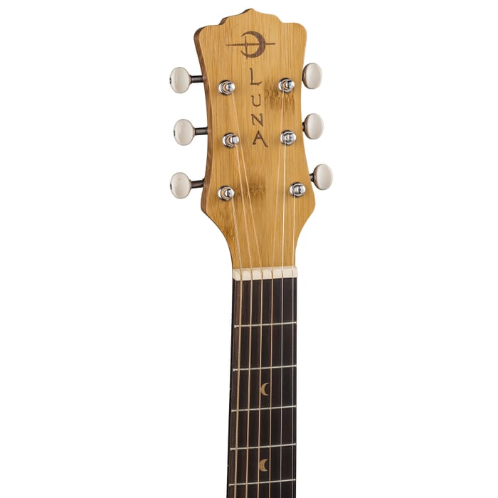 Luna SAF BAMBOO Safari Bamboo 3/4 Travel Guitar (Satin Natural)