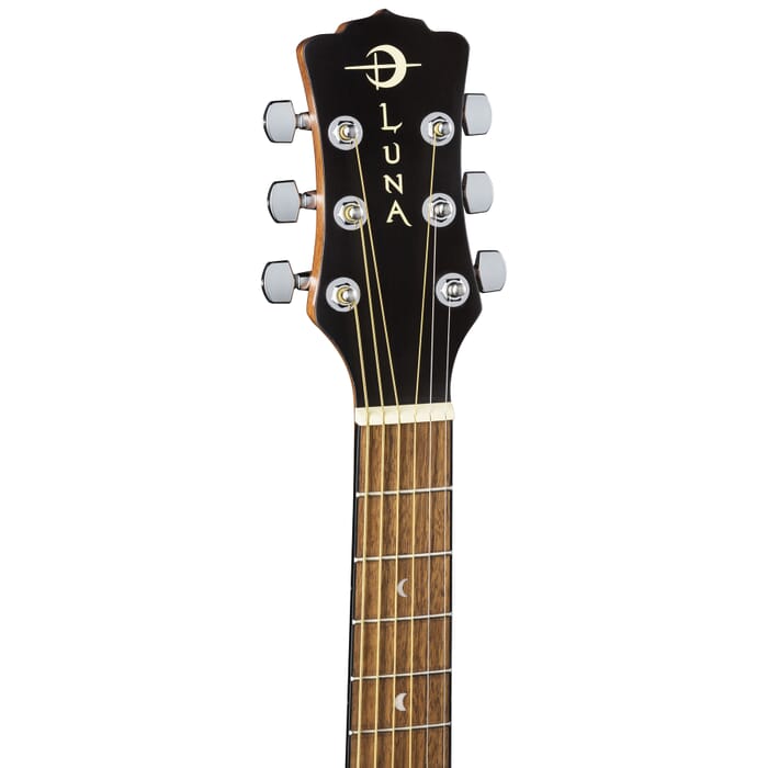 Luna SAF MUS MAH Safari Muse 3/4 Travel Guitar (Satin Natural)