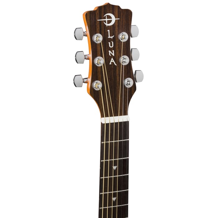 Luna SAF TATTOO Safari Tattoo 3/4 Travel Guitar (Satin Natural)