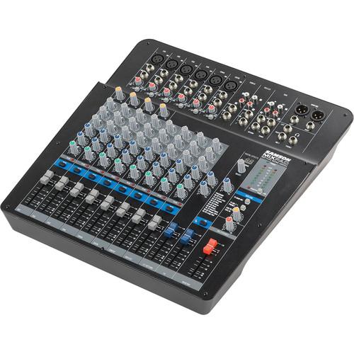Samson Mxp144Fx Samson Mixpad Mxp144Fx 14-Channel Analog Stereo Mixer With Digital Effects And Usb - Red One Music