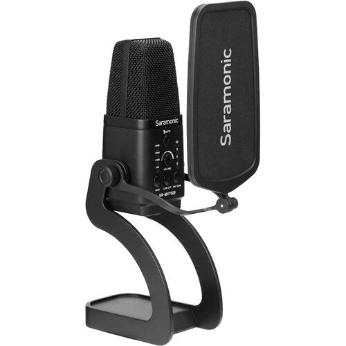 Saramonic USBMIC Microphone à condensateur multi-motifs USB/XLR à large membrane