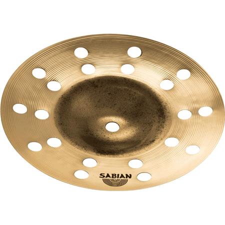Sabian 208XACB AAX Aero Splash Cymbal - Extra-Thin Brilliant Finish - 8"
