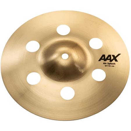 Sabian 21005XAB AAX Air Splash Cymbal - Extra-Thin Brilliant Finish - 10"