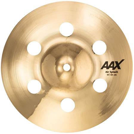 Sabian 21005XAB AAX Air Splash Cymbal - Extra-Thin Brilliant Finish - 10"