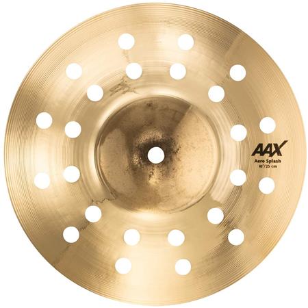 Sabian 210XACB AAX Aero Splash Cymbal - 10" (Extra-Thin Brilliant Finish)