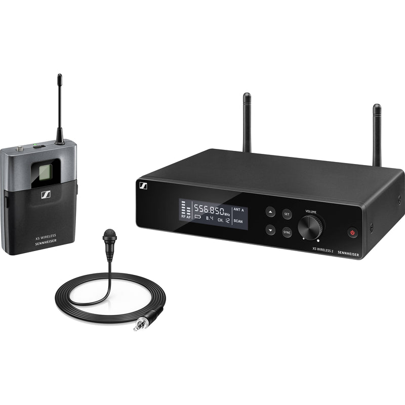 Sennheiser XSW 2-ME2-A Wireless Lavalier Microphone System (A: 548 to 572 MHz) - Red One Music