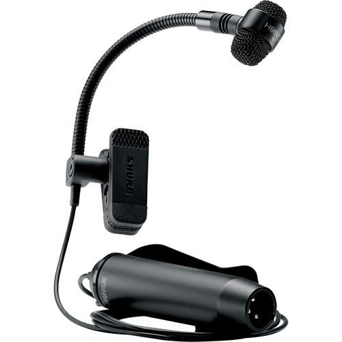 Shure Pga98H-Xlr Clip-On Instrument Microphone - Red One Music