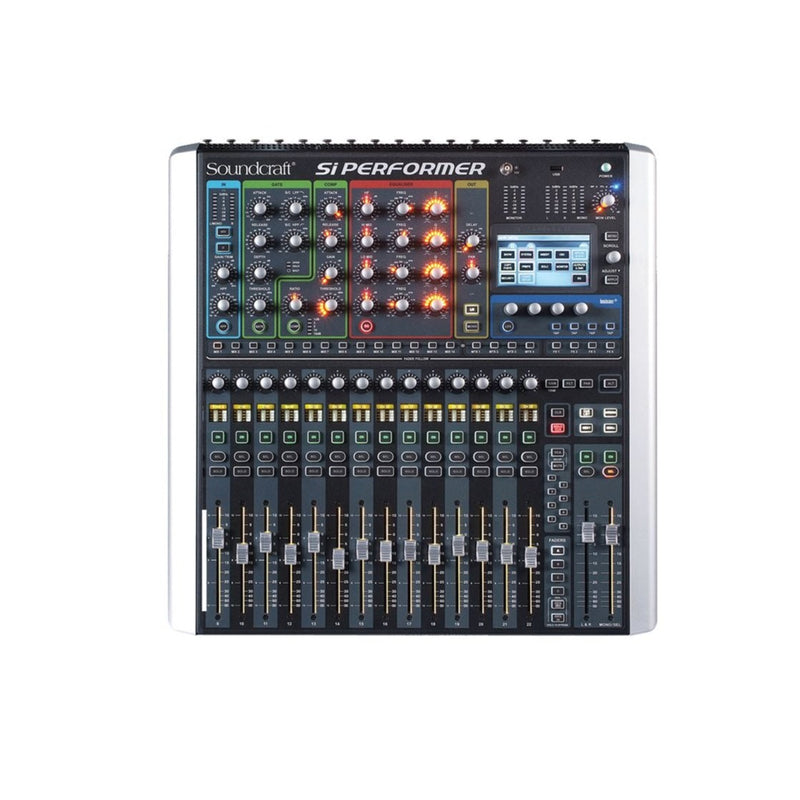 Soundcraft SI-PERFORMER-1 Digital Live Console avec contrôleur d'éclairage automatisé intégré