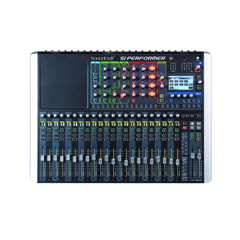 Soundcraft SI-PERFORMER-2 Digital Live Console avec contrôleur d'éclairage automatisé intégré