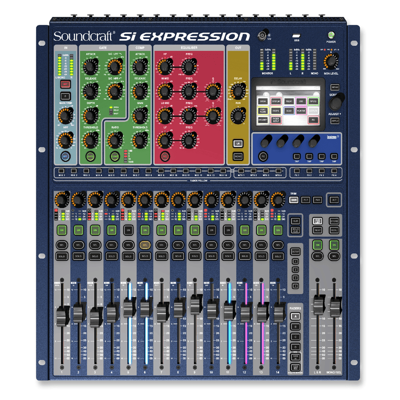 Soundcraft SI Expression 1 Powerful Digital Console - Red One Music