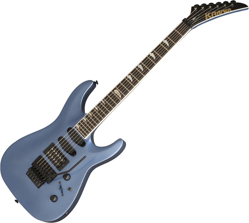 Kramer KSM1CBBF SM-1 Guitare électrique avec micros Seymour Duncan Bleu bonbon