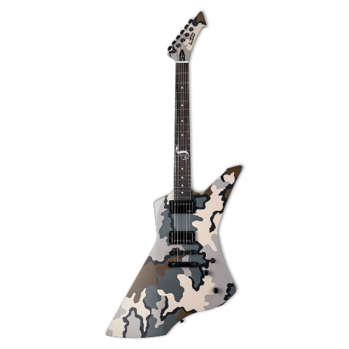 Guitare électrique série ESP SNAKEBYTE (Camo)