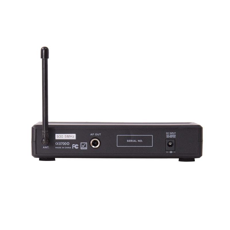 Gemini UHF-01HL Single Channel Wireless System with Headset & Lavalier Microphone