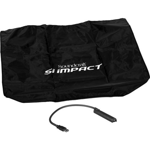 Soundcraft SI Impact Accessory Kit Cover And Led Lamp Kit - Red One Music