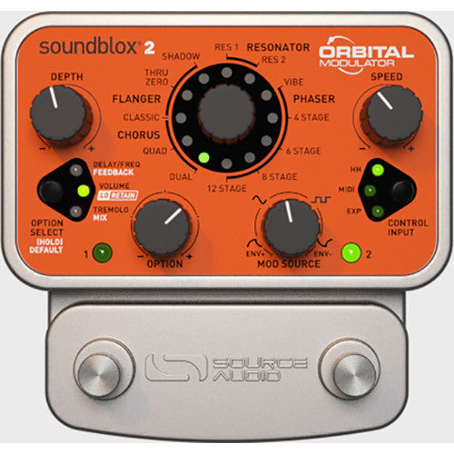 Source Audio SA226 Soundblox 2 Orbital Modulator Pedal - Red One Music