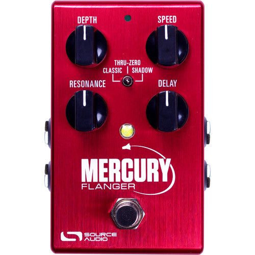 Source Audio SA240 One Series Mercury Flanger Pedal - Red One Music