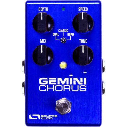 Source Audio SA242 One Series Gemini Chorus Pedal - Red One Music