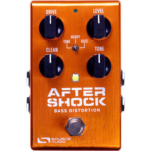 Source Audio SA246 One Series Aftershock Bass Distortion Pedal - Red One Music