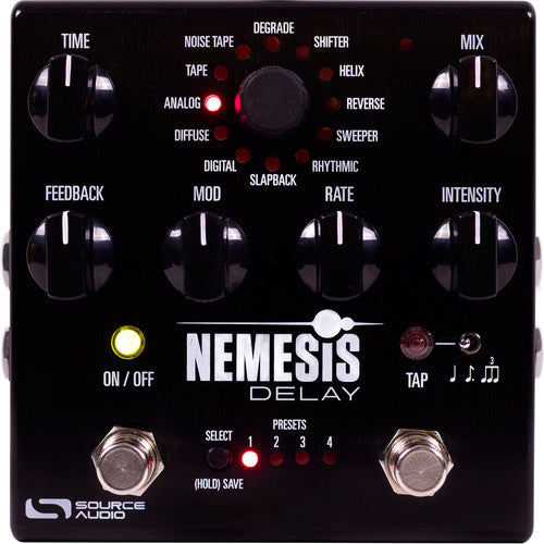 Source Audio SA260 One Series Nemesis Delay Pedal - Red One Music