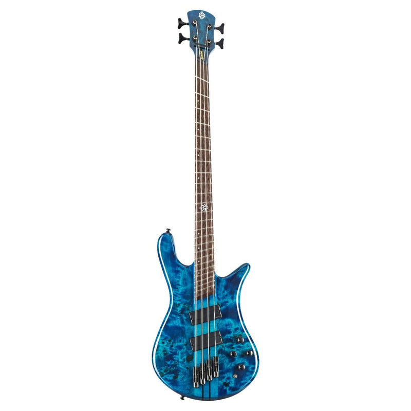 Spector NSDM4BKBL NS Dimension 4 Bass Guitar - Black and Blue Gloss