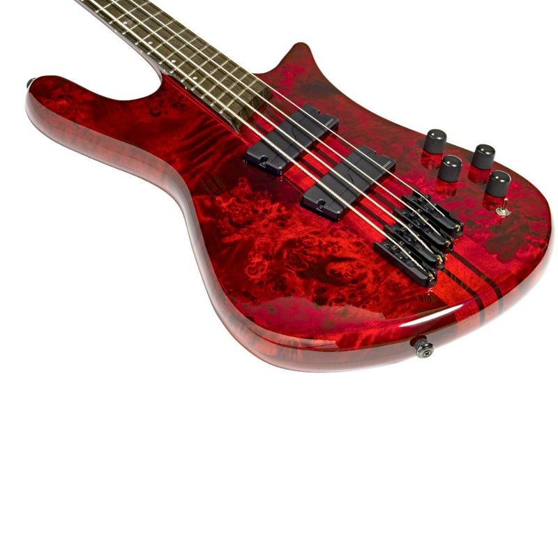 Spector NSDM4INFRD NS Dimension 4 Guitare basse Rouge Inferno brillant