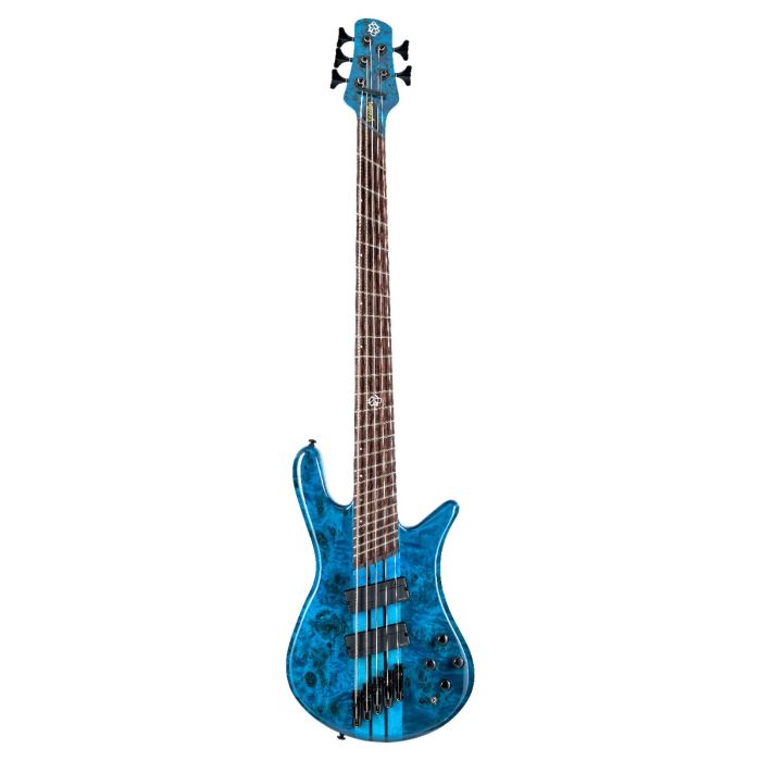 Spector NSDM5BKBL NS Dimension 5 Bass Guitar - Black And Blue Gloss