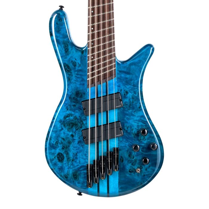 Spector NSDM5BKBL NS Dimension 5 Guitare basse - Noir et bleu brillant
