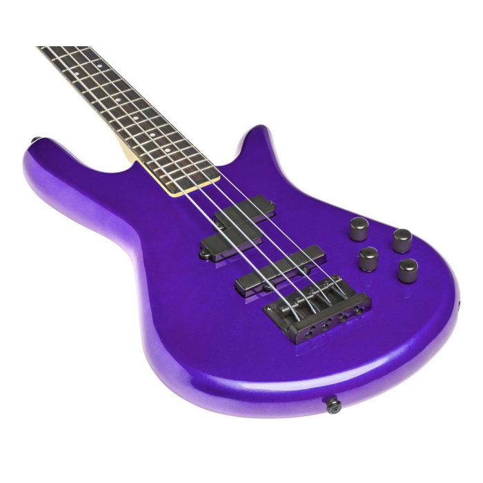 Spector PERF4MPL Performer 4 Guitare basse électrique Violet métallisé brillant