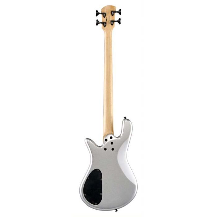 Spector PERF4SL Performer 4 Electric Bass Guitar - Metallic Silver Gloss