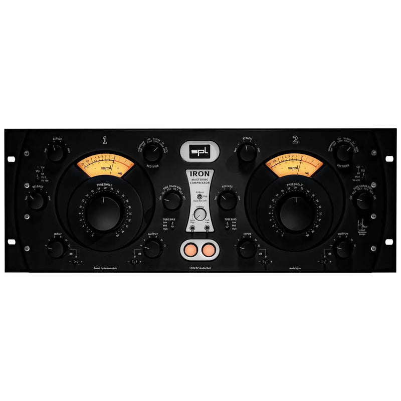 Compresseur de mastering à tubes SPL IRON v2 (noir)