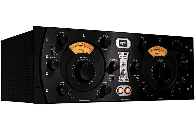 Compresseur de mastering à tubes SPL IRON v2 (noir)