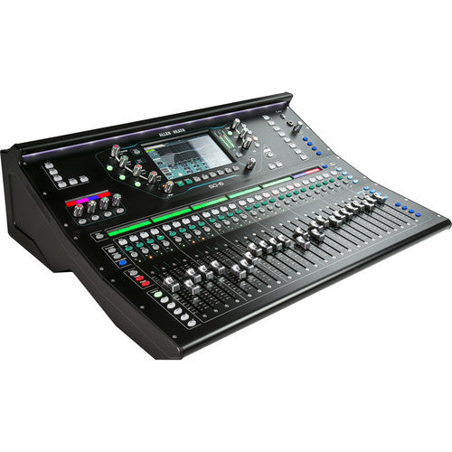 Allen & Heath SQ-6 48-Channel / 36-Bus Digital Mixer with 24+1 Motorized Faders - Red One Music