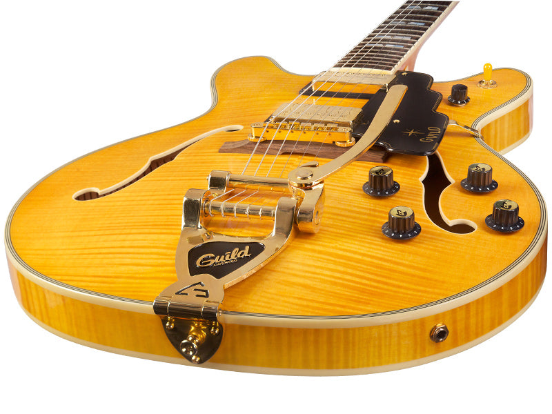 Guild STARFIRE VI Semi Hollow-Body Electric Guitar (Blonde)