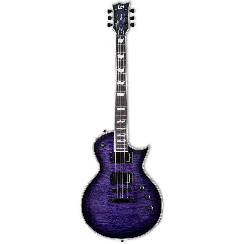 ESP LTD EC-1000 Electric Guitar (See Thru Purple Sunburst)