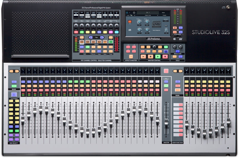 PreSonus STUDIOLIVE-32S 32-channel Digital Mixer - Red One Music